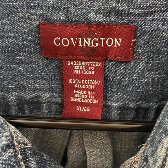 Denim Button Down - Picture 4 of 4